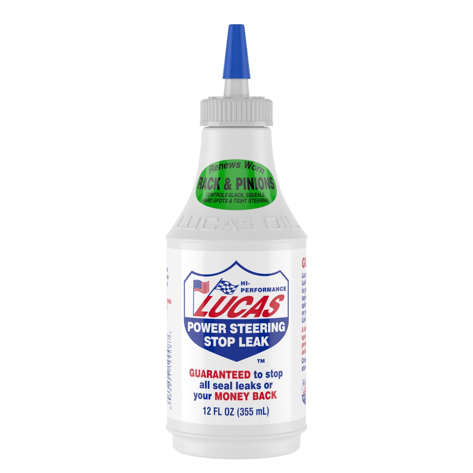 Lucas Oil Power Steering Fluid - Stop Leak - 12 oz Bottle - Each