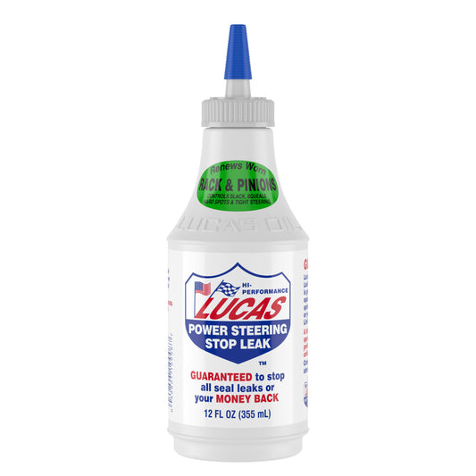 Lucas Oil Power Steering Fluid - Stop Leak - 12 oz Bottle - Each