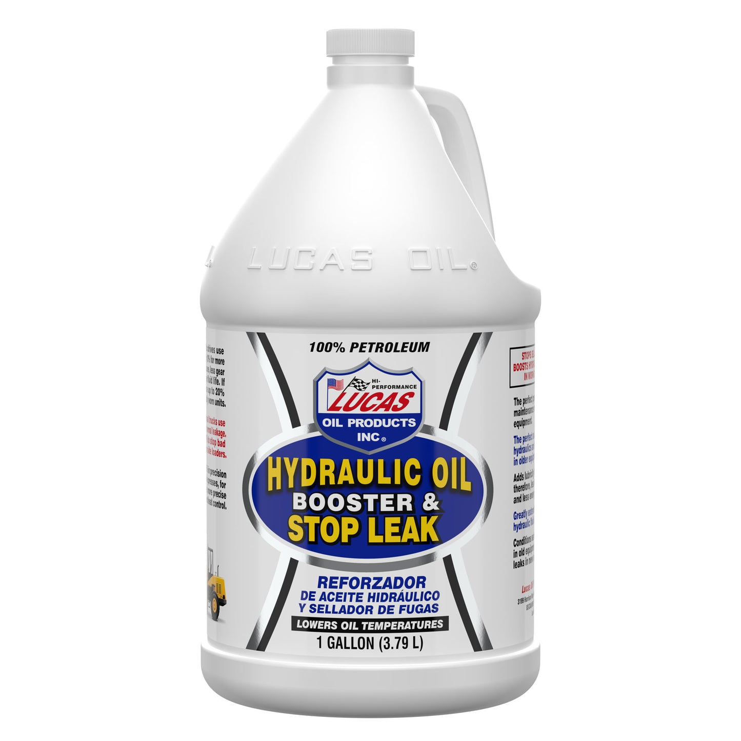 Lucas Oil Hydraulic Oil Additive - Booster and Stop Leak - 1 gal Jug - Each