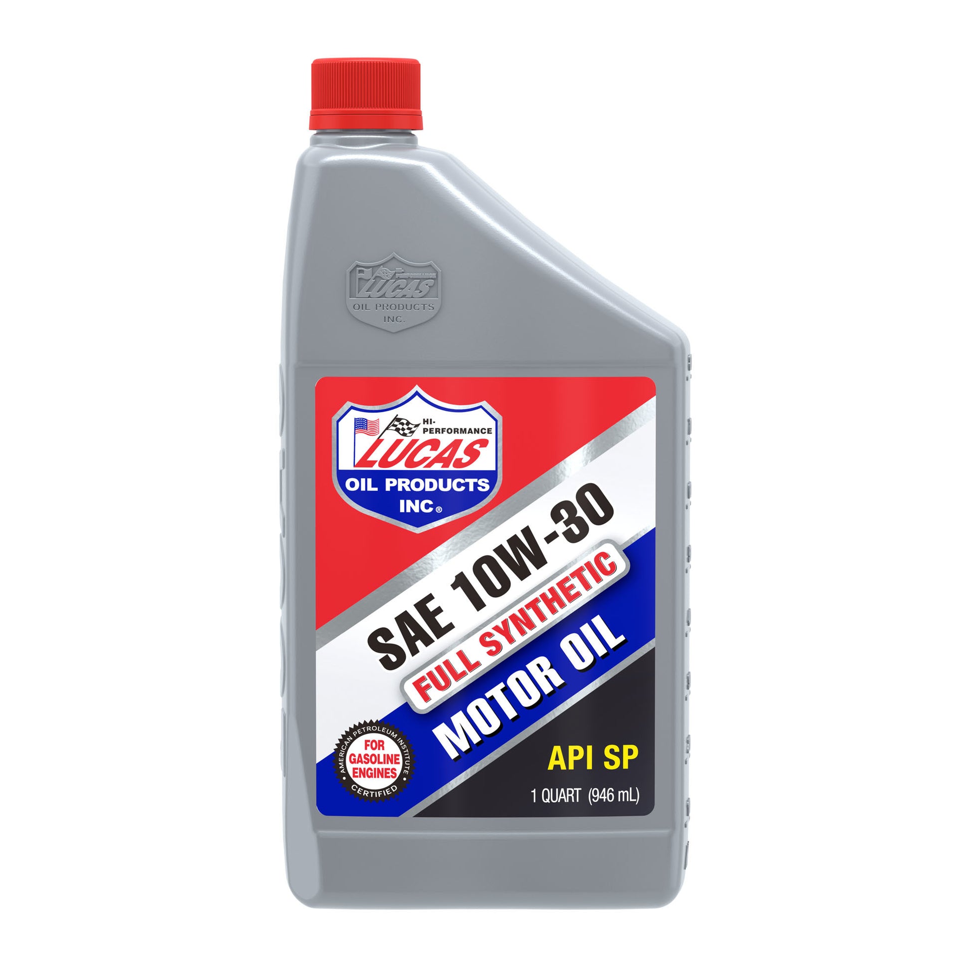 Lucas Oil Motor Oil - Synthetic API - 10W30 - Synthetic - 1 qt Bottle - Each