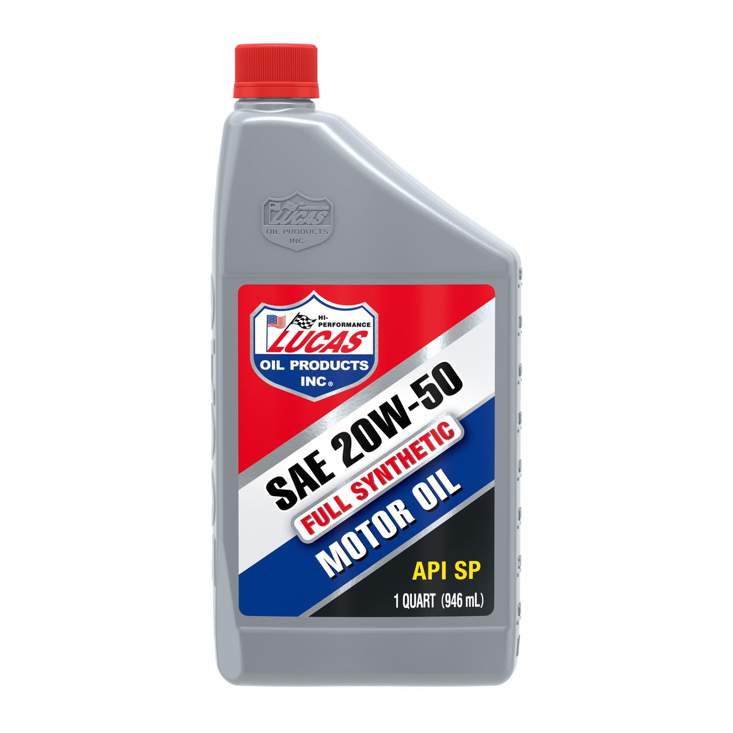 Lucas Oil Motor Oil - Synthetic API - 20W50 - Synthetic - 1 qt Bottle - Each
