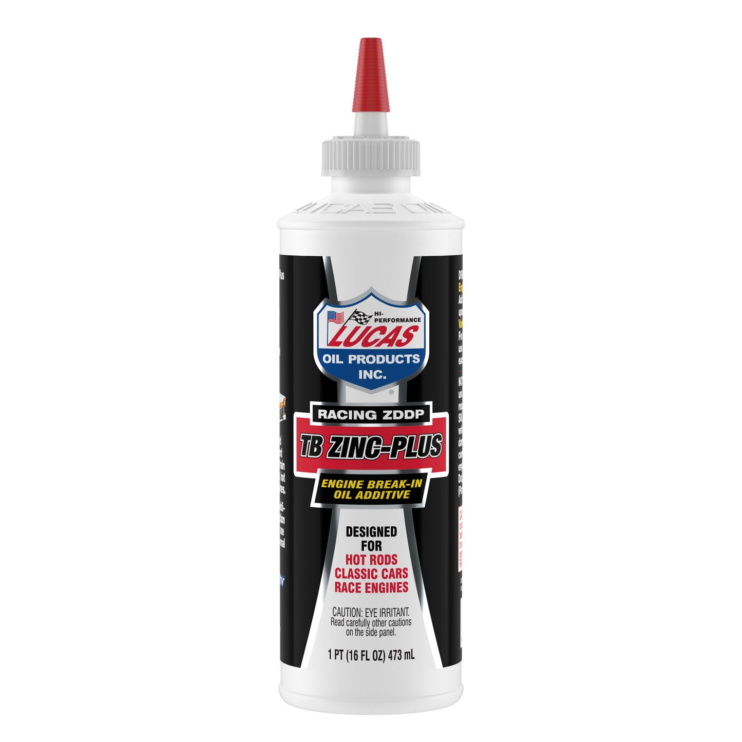Lucas Oil Motor Oil Additive - Engine Break-In Additive - High Zinc - 16 oz Squeeze Bottle - Each