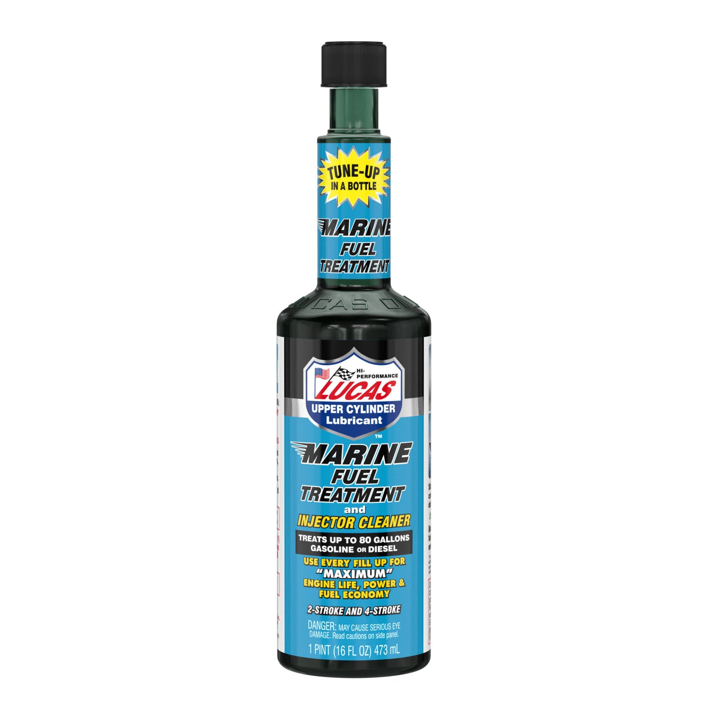 Lucas Oil Fuel Additive - Marine Fuel Treatment and Injector Cleaner - System Cleaner - Corrosion Inhibitor -