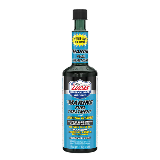Lucas Oil Fuel Additive - Marine Fuel Treatment and Injector Cleaner - System Cleaner - Corrosion Inhibitor -