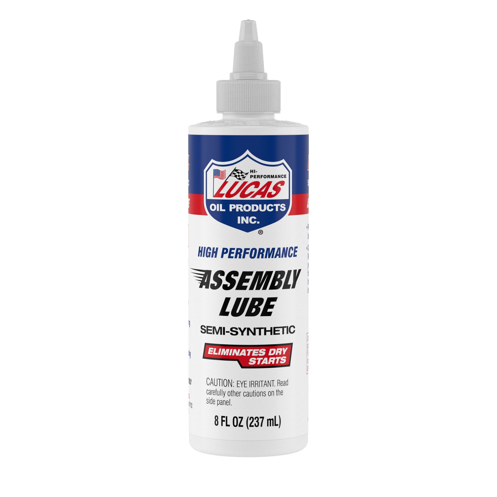 Lucas Oil Assembly Lubricant - High Performance - Engine Assembly Lubricant - Semi-Synthetic - 8 oz Bottle - Each