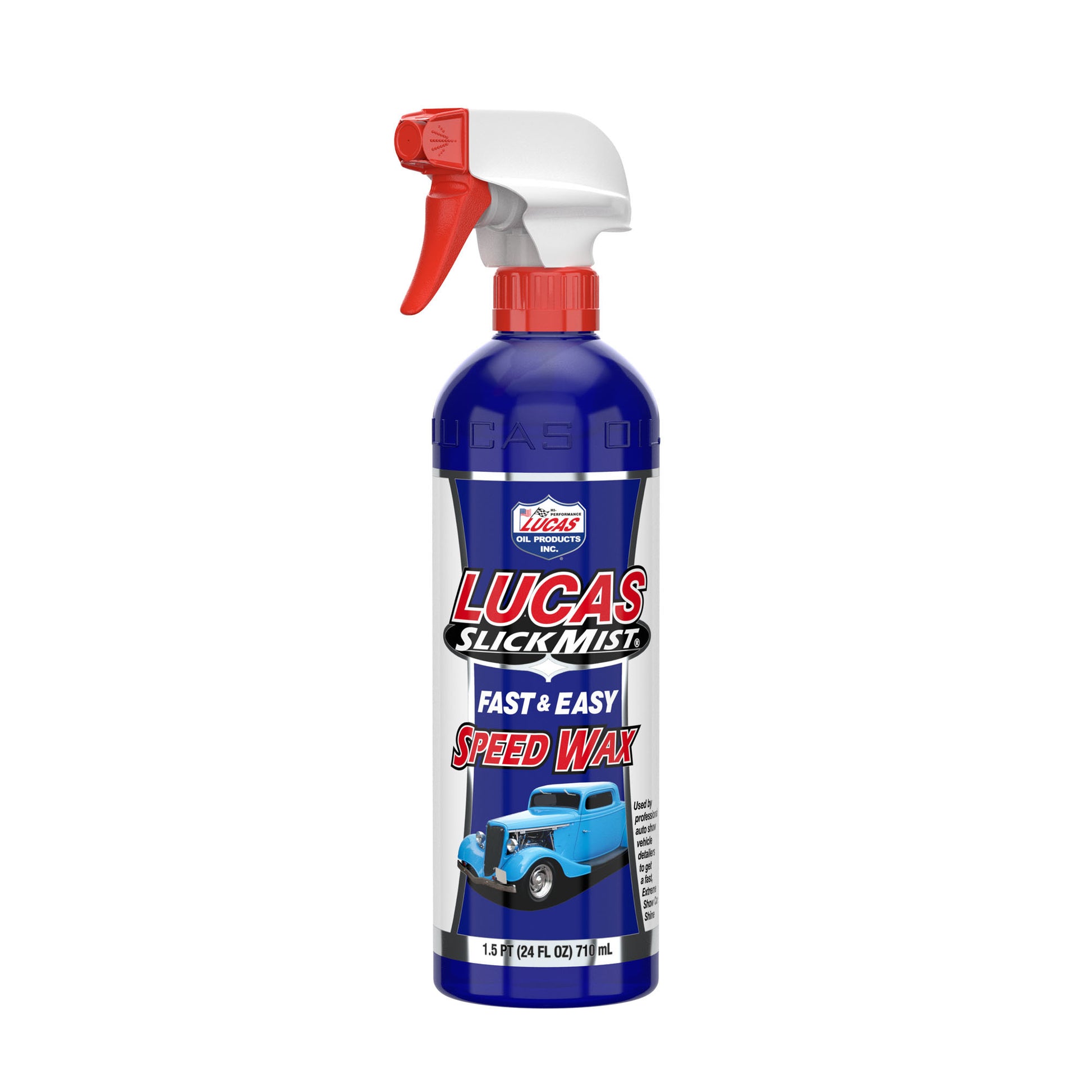 Lucas Oil Spray Wax - Slick Mist Speed Wax - Exterior - 24 oz Spray Bottle - Each