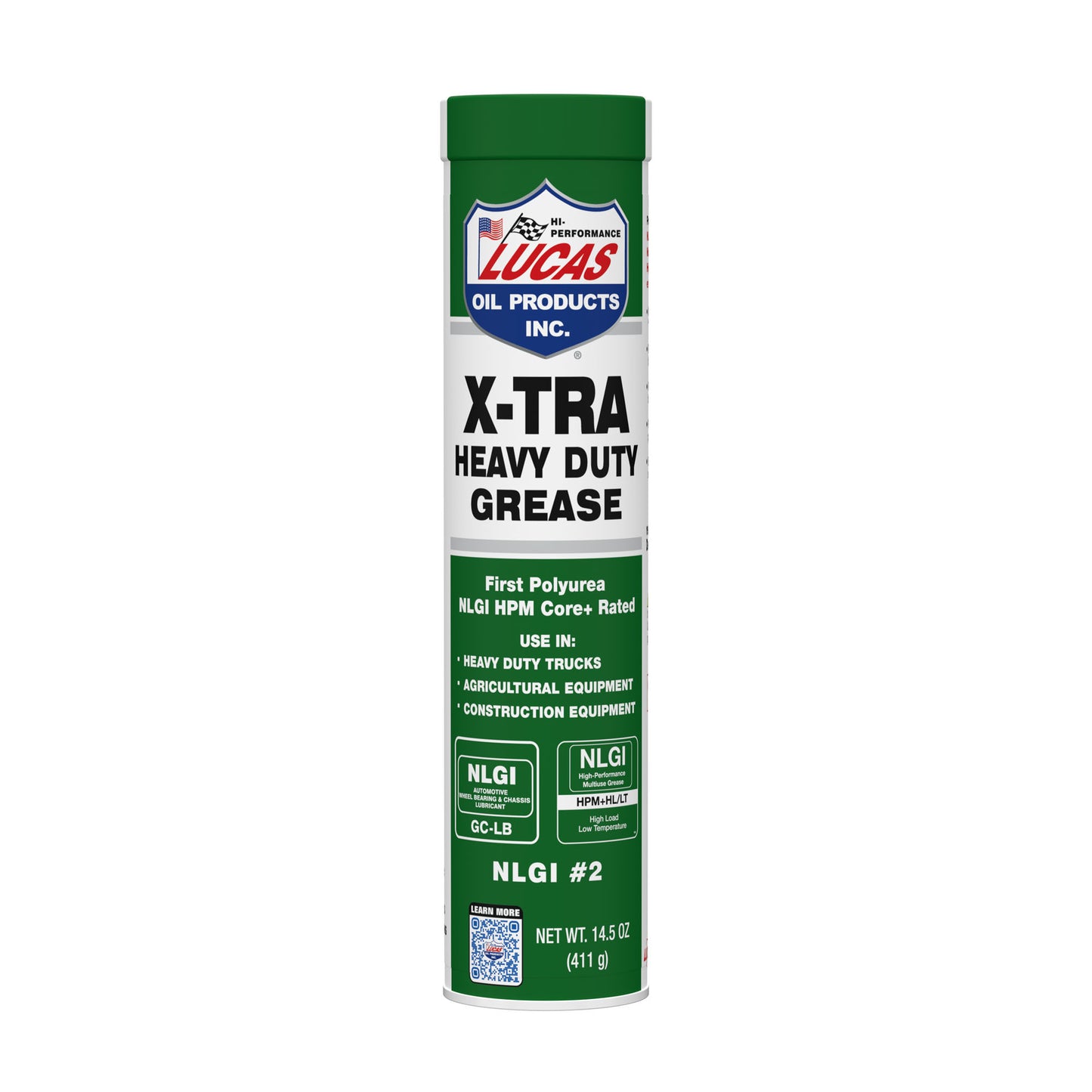Lucas Oil Grease - X-Tra Heavy Duty - Conventional - 14.5 oz Cartridge - Each