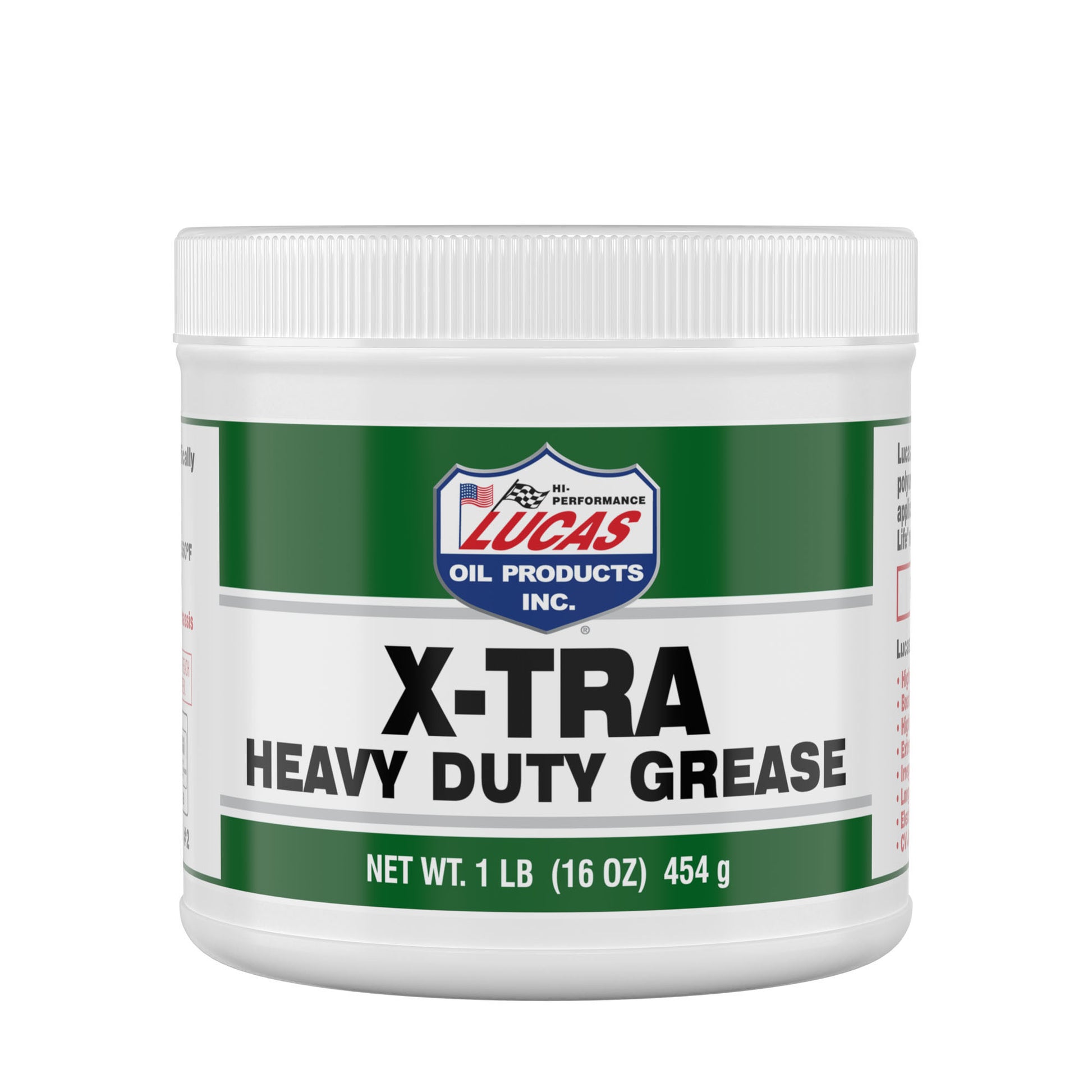 Lucas Oil Grease - X-Tra Heavy Duty - Conventional - 1 lb Jar - Each