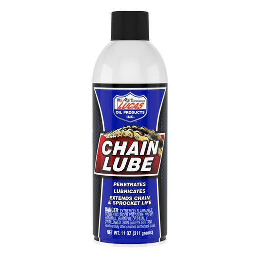 Lucas Oil Chain Lube - Semi-Synthetic - 11 oz Aerosol - Each