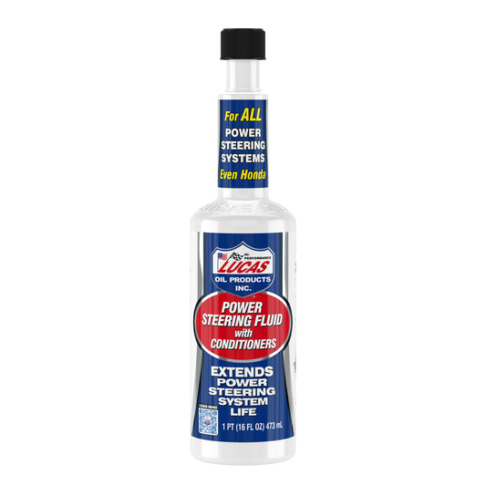 Lucas Oil Power Steering Fluid - Conditioners - Synthetic - 16 oz Bottle - Each