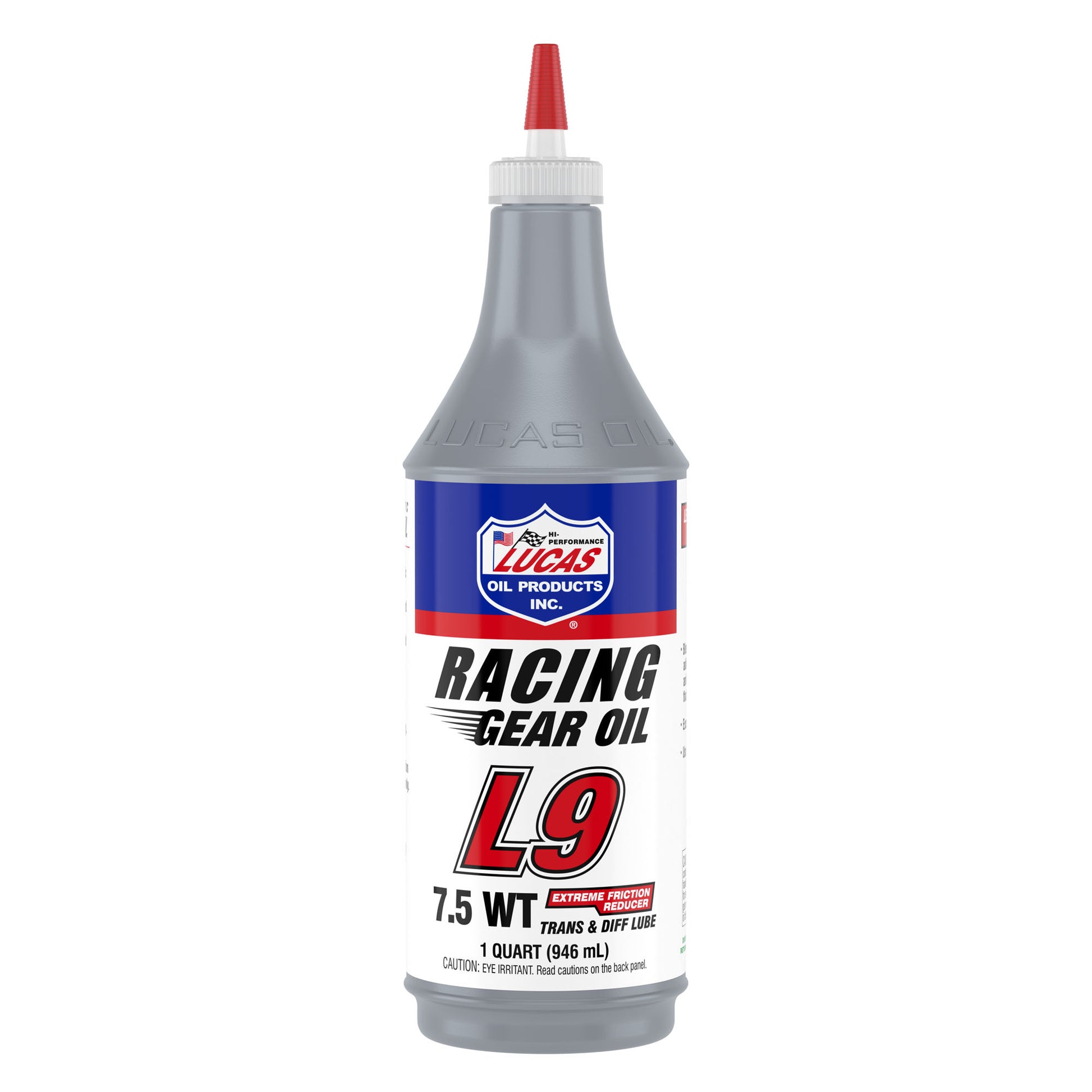 Lucas Oil Gear Oil - L9 - 7.5W - Limited Slip Additive - Synthetic - 1 qt Bottle - Each