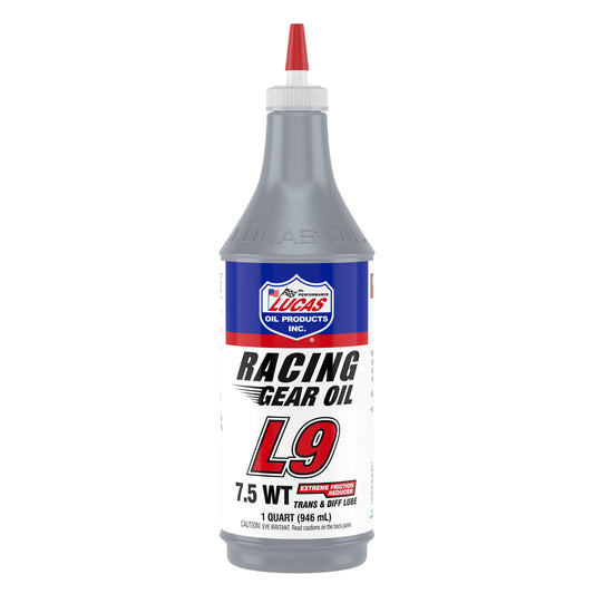 Lucas Oil Gear Oil - L9 - 7.5W - Limited Slip Additive - Synthetic - 1 qt Bottle - Each