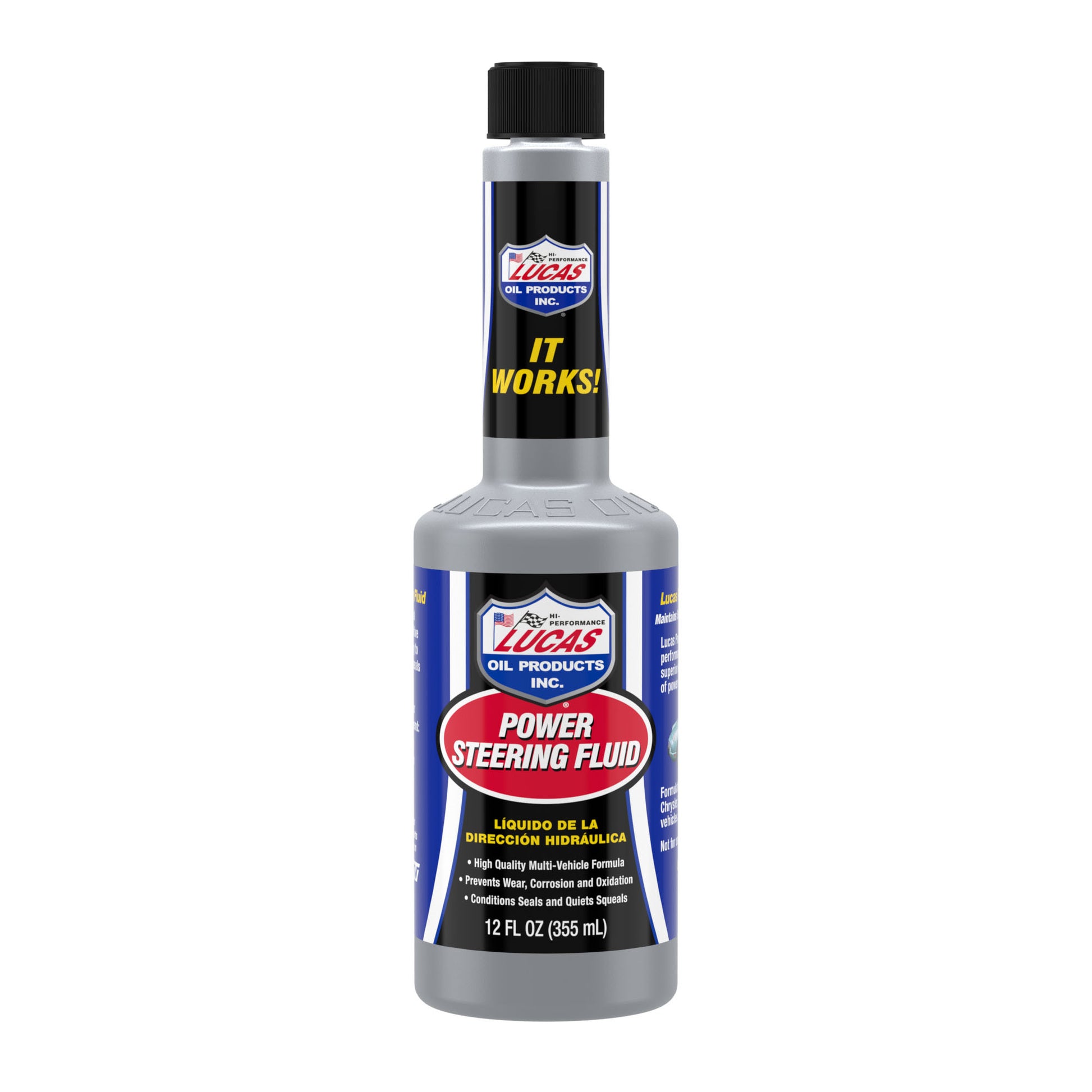 Lucas Oil Power Steering Fluid - 12 oz Bottle - Each