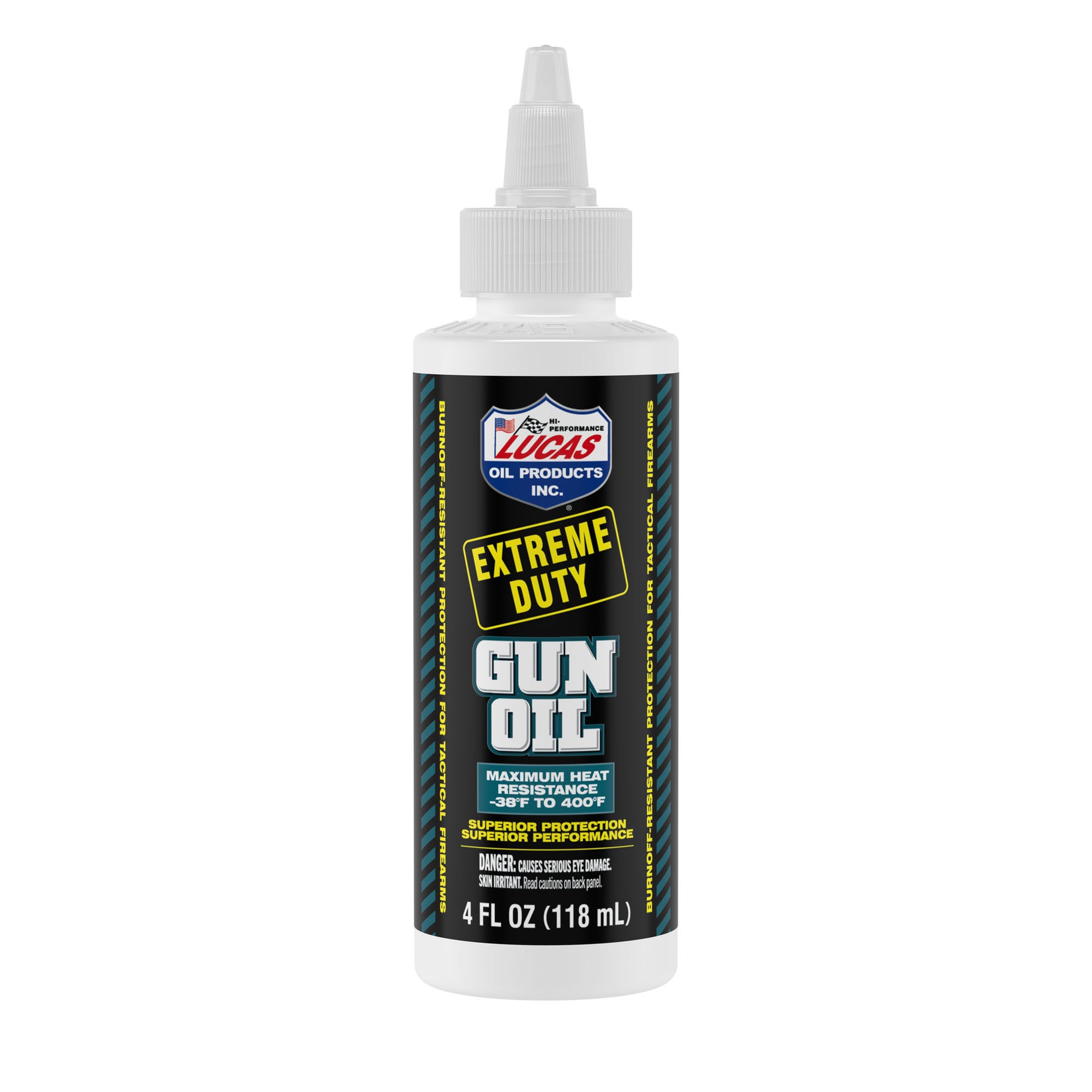 Lucas Oil Gun Oil - Extreme Duty - Conventional - 4 oz Squeeze Bottle - Each