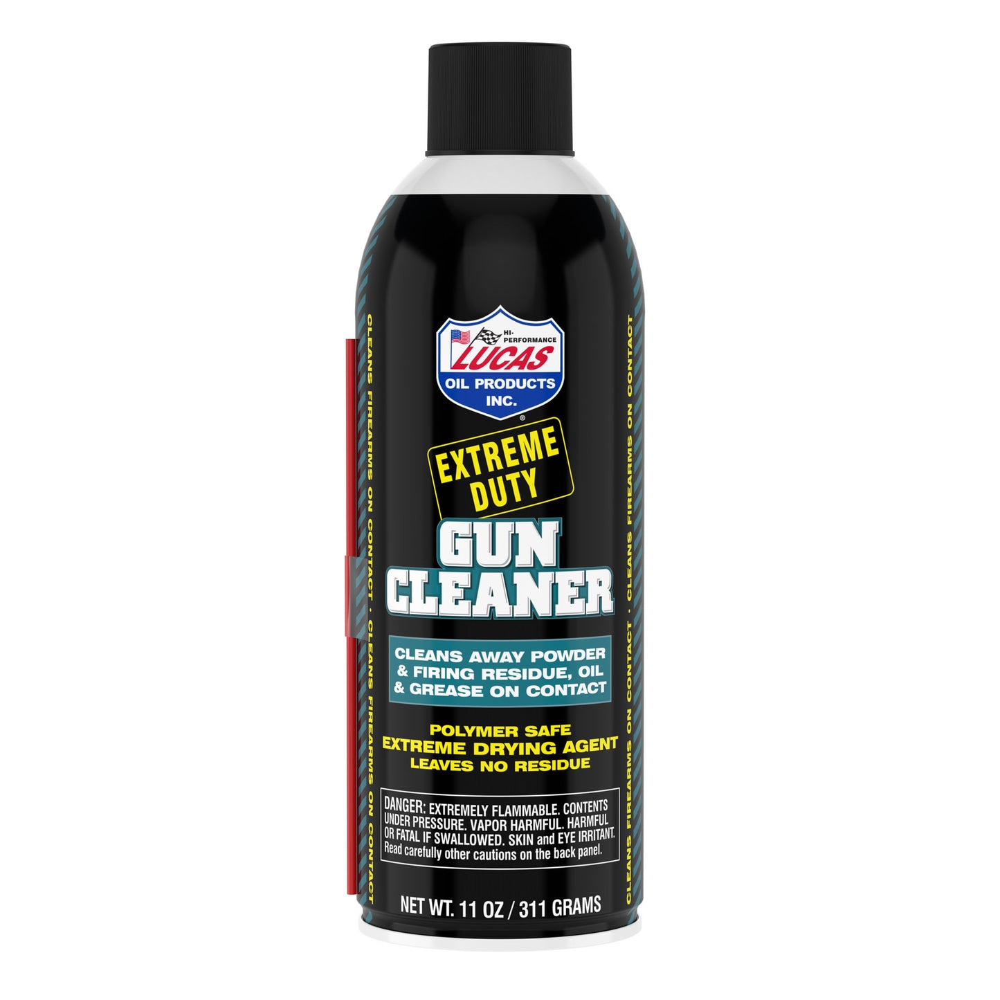 Lucas Oil Gun Cleaner - Extreme Duty Contact Cleaner - Cleaning / Drying - 11 oz Aerosol - Each