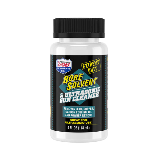 Lucas Oil Gun Cleaner - Extreme Duty Bore Solvent & Ultrasonic Gun Cleaner - Cleaner / Protectant - Grape Scent - 4 oz