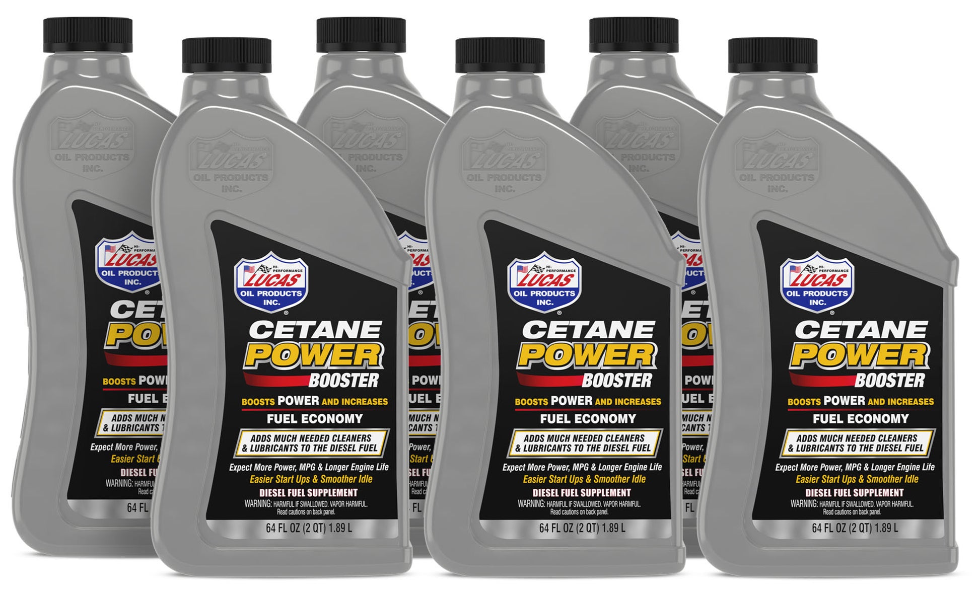 Lucas Oil Fuel Additive - Cetane Power Booster - Diesel Fuel Supplement - System Cleaner - Cetane Booster - Lubricant