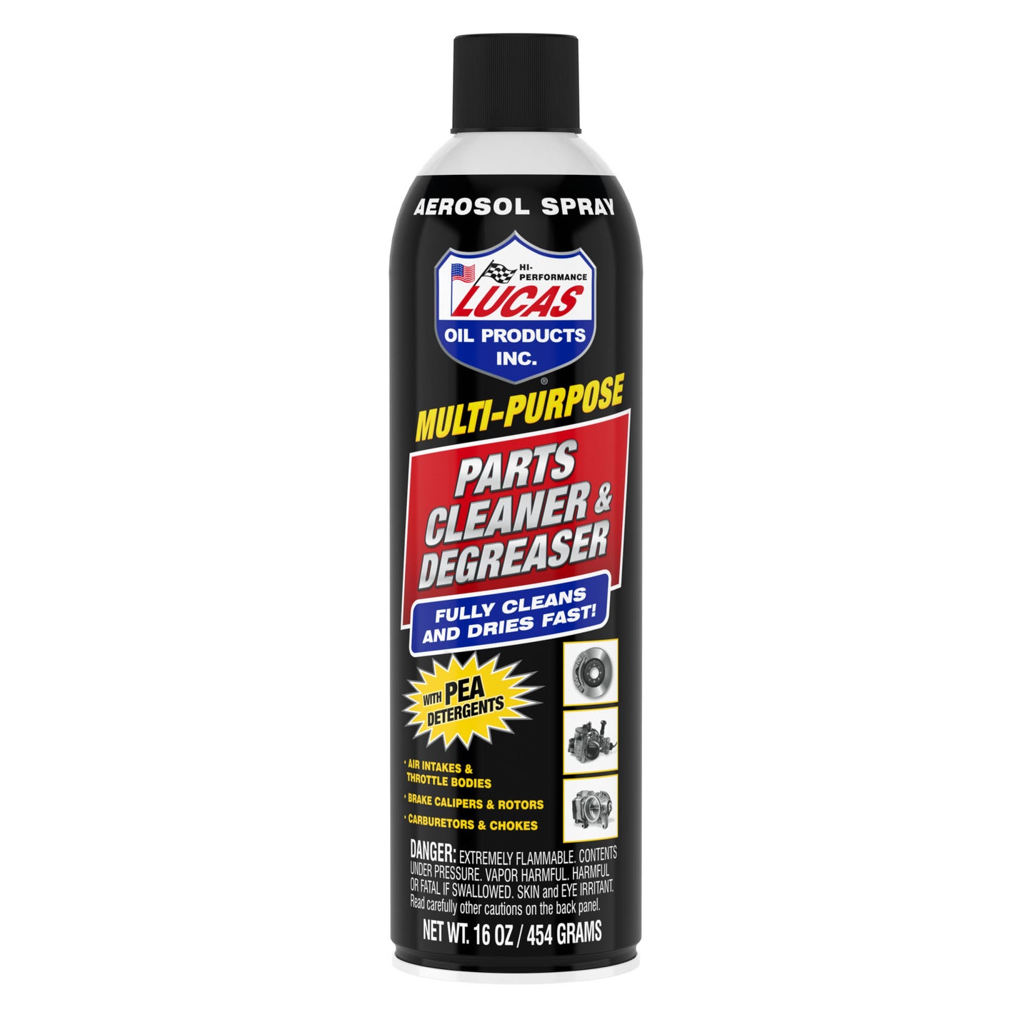 Lucas Oil Degreaser - Parts Cleaner and Degreaser - 16 oz Aerosol - Each