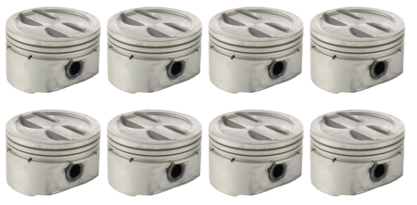 Mahle Original/Clevite Piston and Ring - Mahle Original - Flat - 4.000 in Bore - 1.559 in Compression Height - 2.0 mm