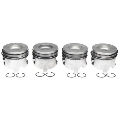 Mahle Original/Clevite Piston and Ring - Cast - Dish - 4.075 in Bore - 3.0 x 2.0 x 3.0 mm Ring Groove - Flat -