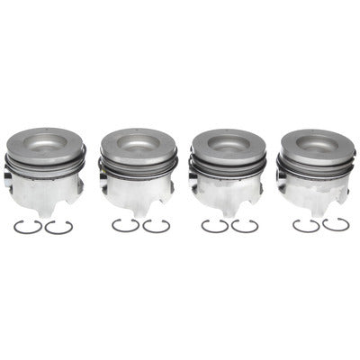 Mahle Original/Clevite Piston and Ring - Cast - Dish - 4.075 in Bore - 3.0 x 2.0 x 3.0 mm Ring Groove - Flat -
