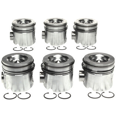 Mahle Original/Clevite Piston and Ring - Forged - Dish - 4.213 in Bore - 3.0 x 2.0 x 3.0 mm Ring Groove - Flat -