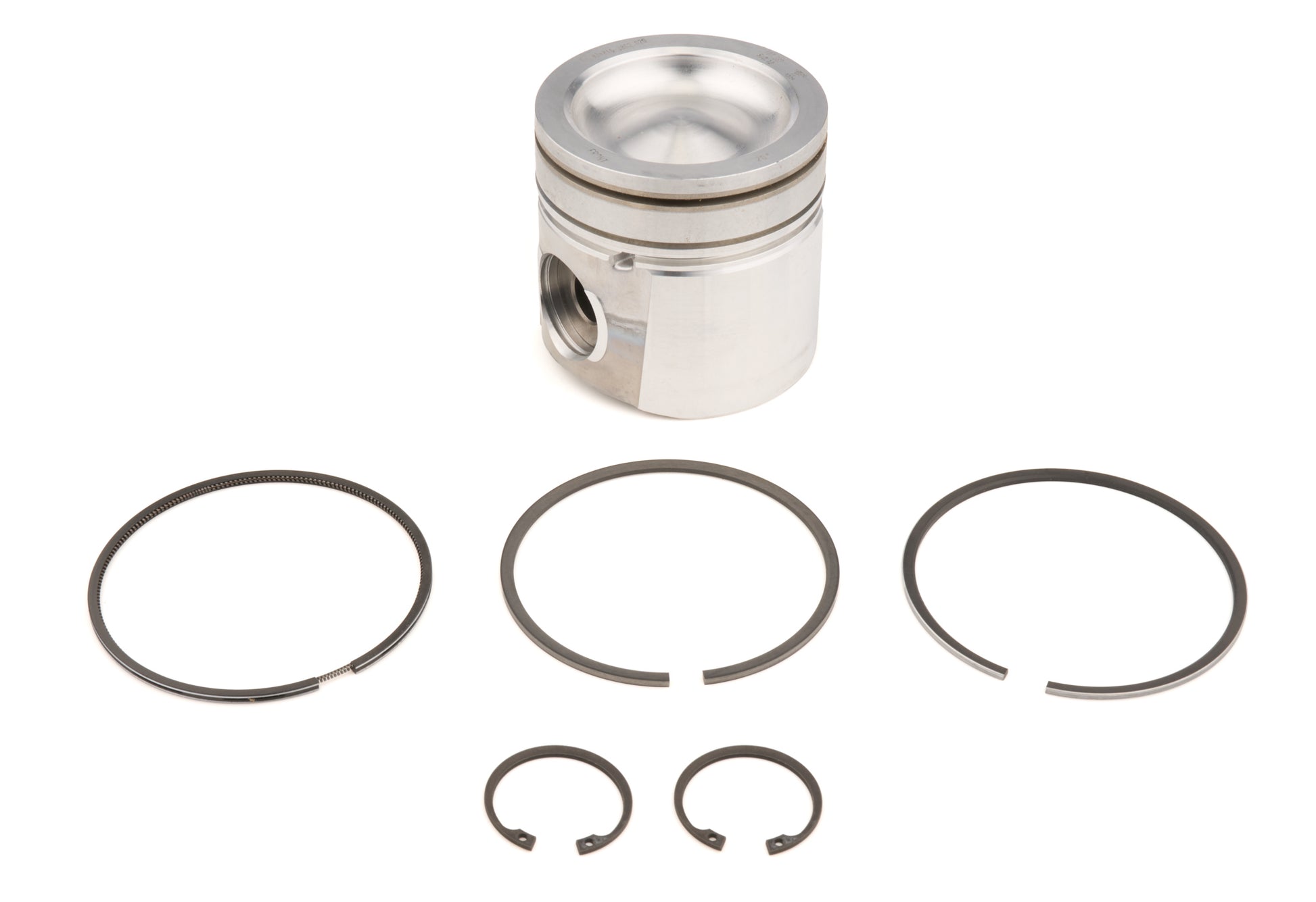Mahle Original/Clevite Piston and Ring - Mahle Original - Forged - Dish - 4.230 in Bore - 2.75 x 2.4 x 3.4 mm Ring