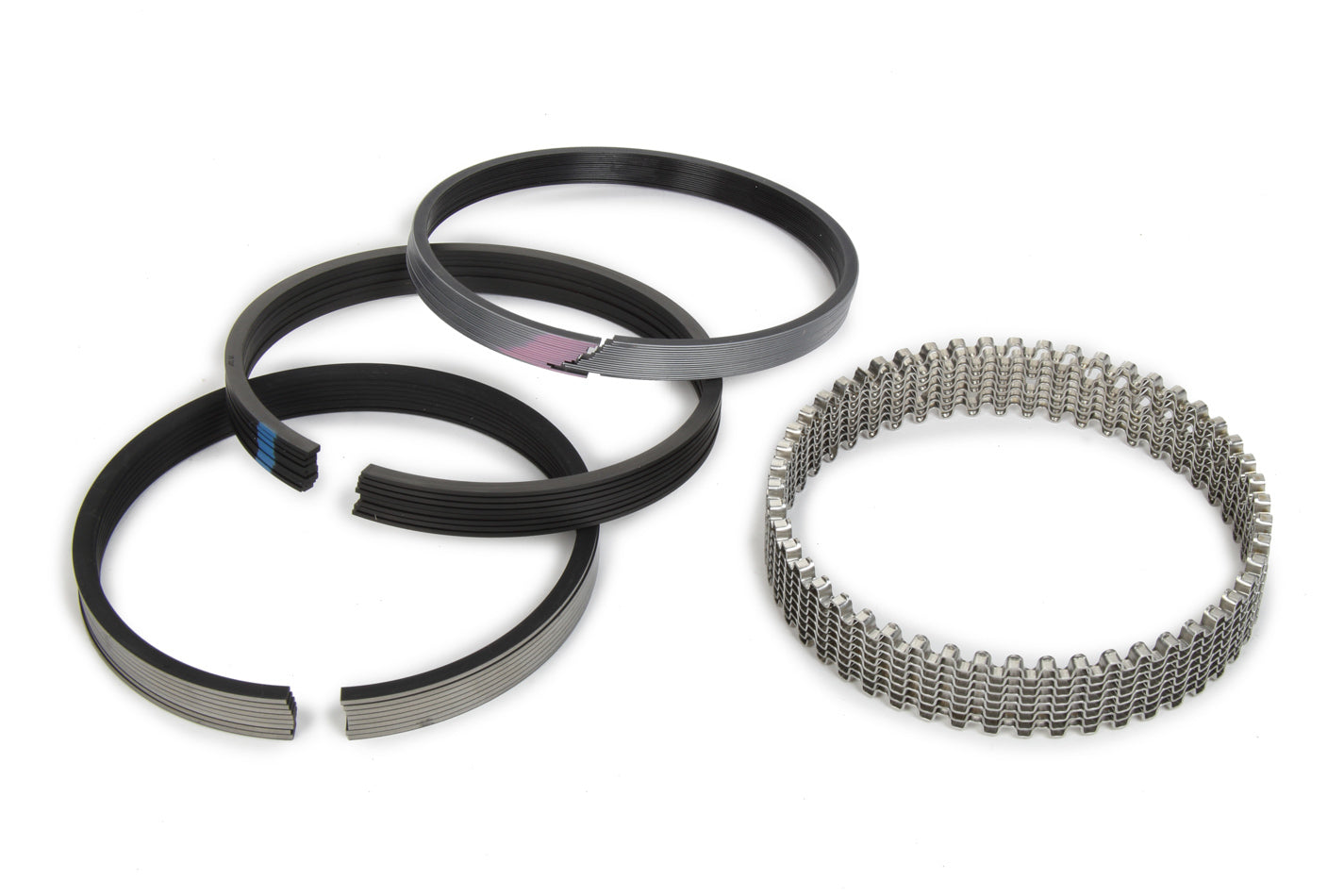 Mahle Original/Clevite Piston Rings - MAHLE Original - 4.560 in Bore - File Fit - 1/16 x 1/16 x 3/16 in Thick -