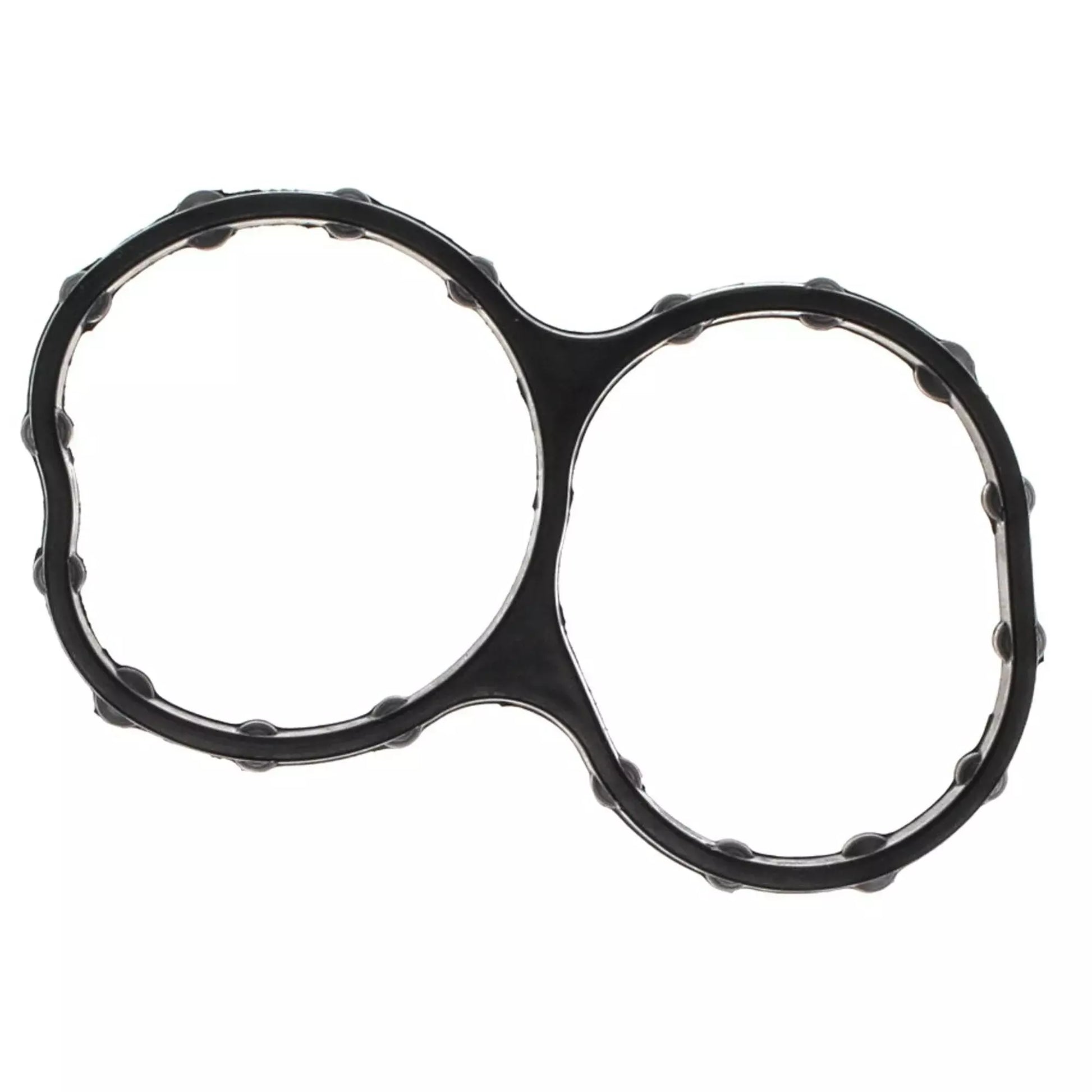 Mahle Original/Clevite Oil Filter Adapter Gasket - 0.26 in Thick - 1.3 in Inside Diameter - Rubber - Ford Coyote -