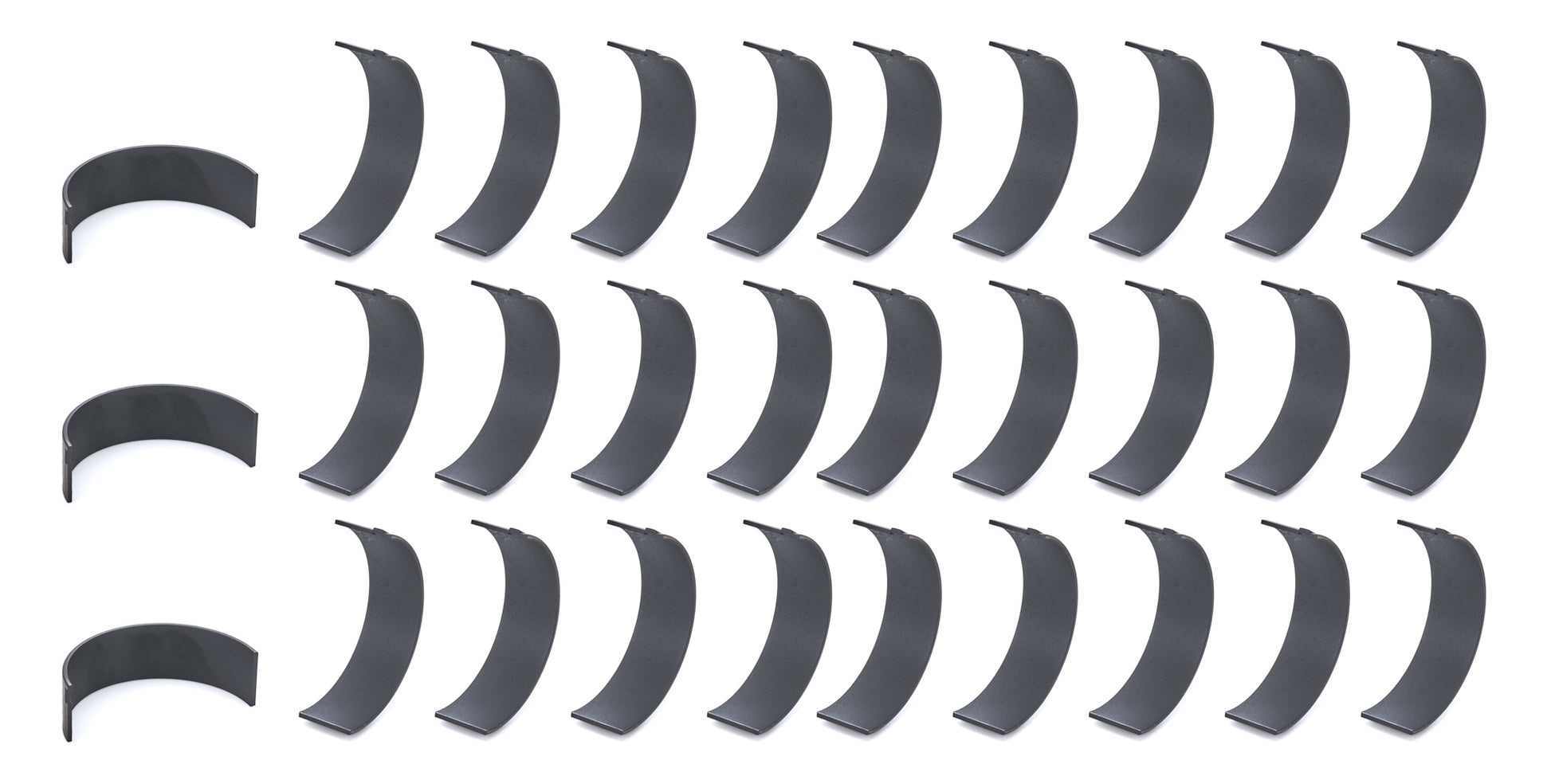 Mahle Original/Clevite Connecting Rod Bearing - V-Series - Standard - Upper Only - Narrowed - Coated - Mopar 426 Hemi
