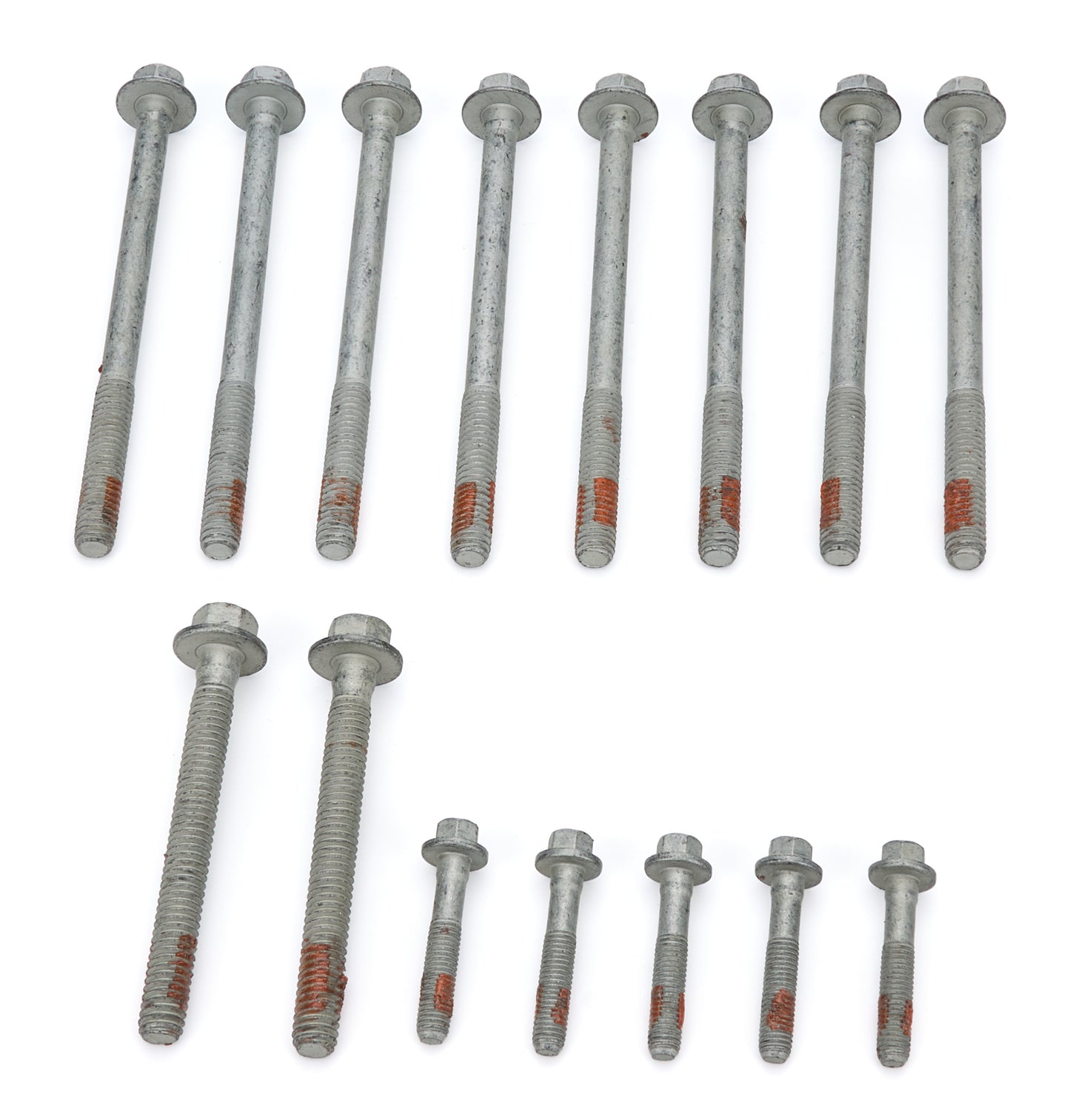Mahle Original/Clevite Cylinder Head Bolt Kit - Hex Head - Steel - Zinc Coated - GM LS-Series 1997-2003 - Kit