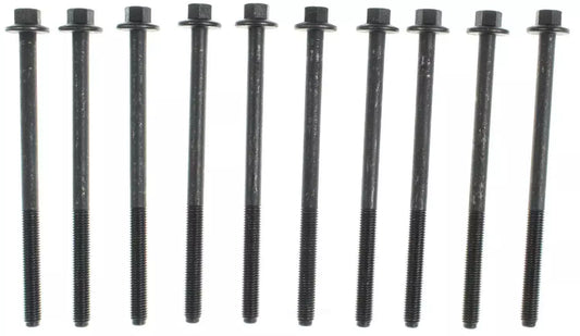 Mahle Original/Clevite Cylinder Head Bolt Kit - Hex Head - Steel - Black Oxide - Ford Coyote - Set of 10