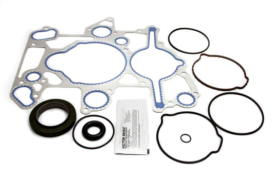 Mahle Original/Clevite Timing Cover Gasket - 0.05 in Thick - Seal Included - Aluminum / Rubber - Ford PowerStroke - Kit