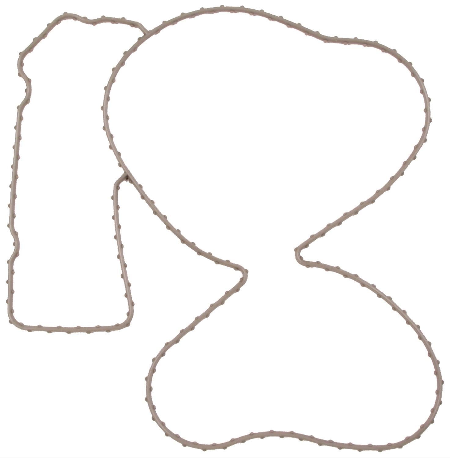 Mahle Original/Clevite Water Pump Gasket - 0.322 in Thick - Rubber - Gray - Mopar Gen III Hemi - Each