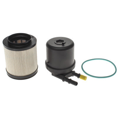 Mahle Original/Clevite Fuel Filter - In-Line - OEM Replacement - Composite Element - O-Ring / Primary and Secondary