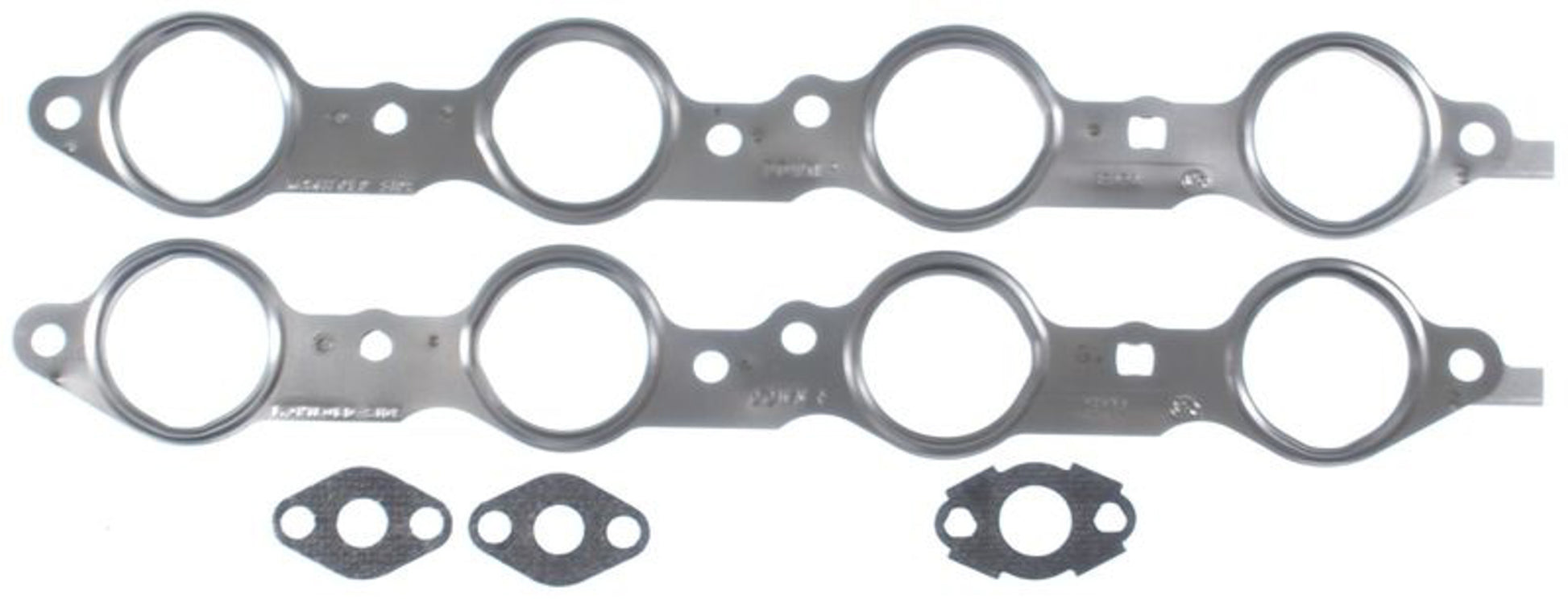 Mahle Original/Clevite Exhaust Header / Manifold Gasket - 1.868 in Round Port - Multi-Layer Steel - GM LS-Series - Kit