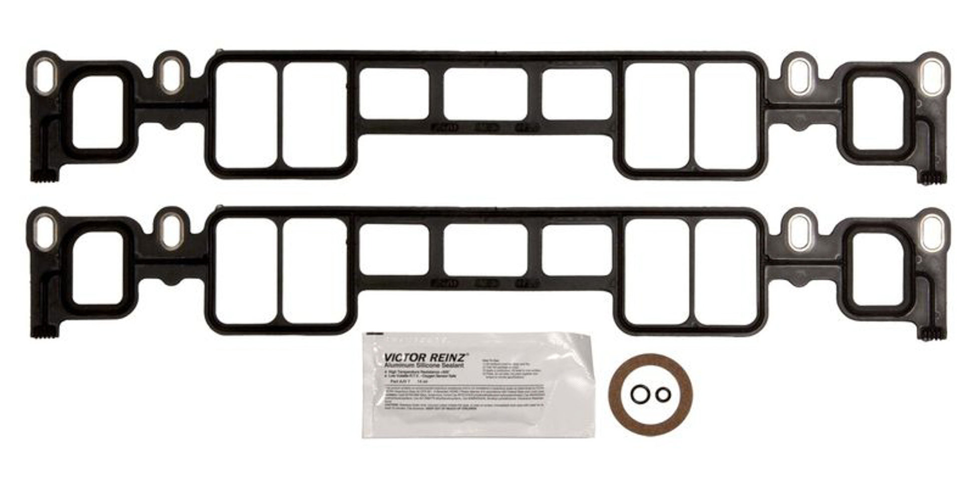 Mahle Original/Clevite Intake Manifold Gasket - OEM Replacement - Stock Port - Plastic / Rubber - Small Block Chevy -