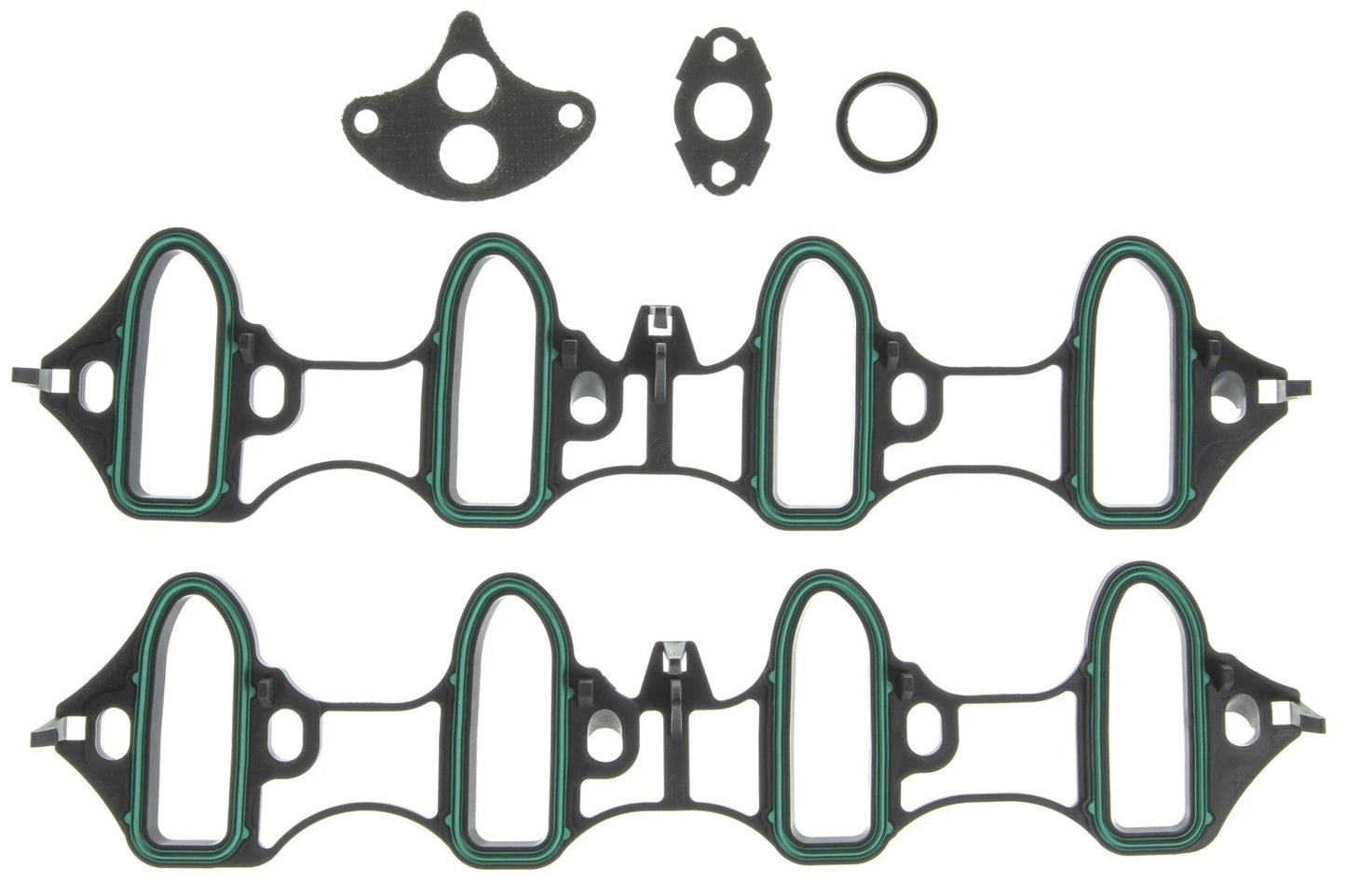 Mahle Original/Clevite Intake Manifold Gasket - Cathedral Port - Plastic - GM LS-Series - Pair