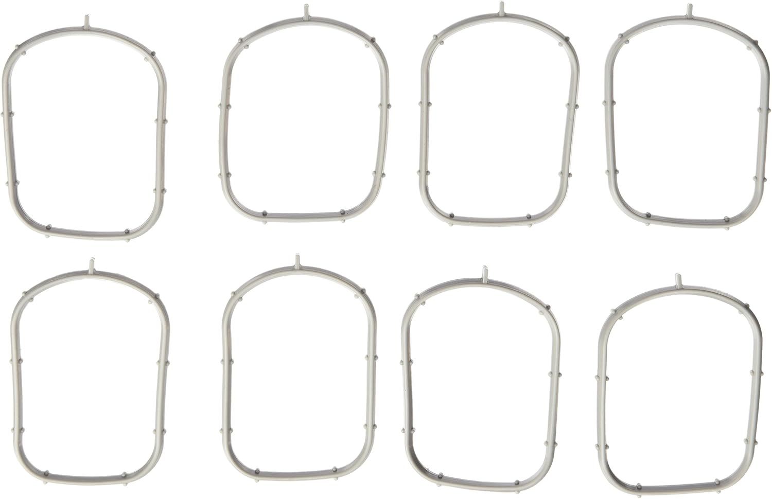 Mahle Original/Clevite Intake Manifold Gasket - Rectangle Port - Rubber - Mopar Gen III Hemi - Set of 8