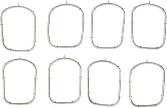 Mahle Original/Clevite Intake Manifold Gasket - Rectangle Port - Rubber - Mopar Gen III Hemi - Set of 8