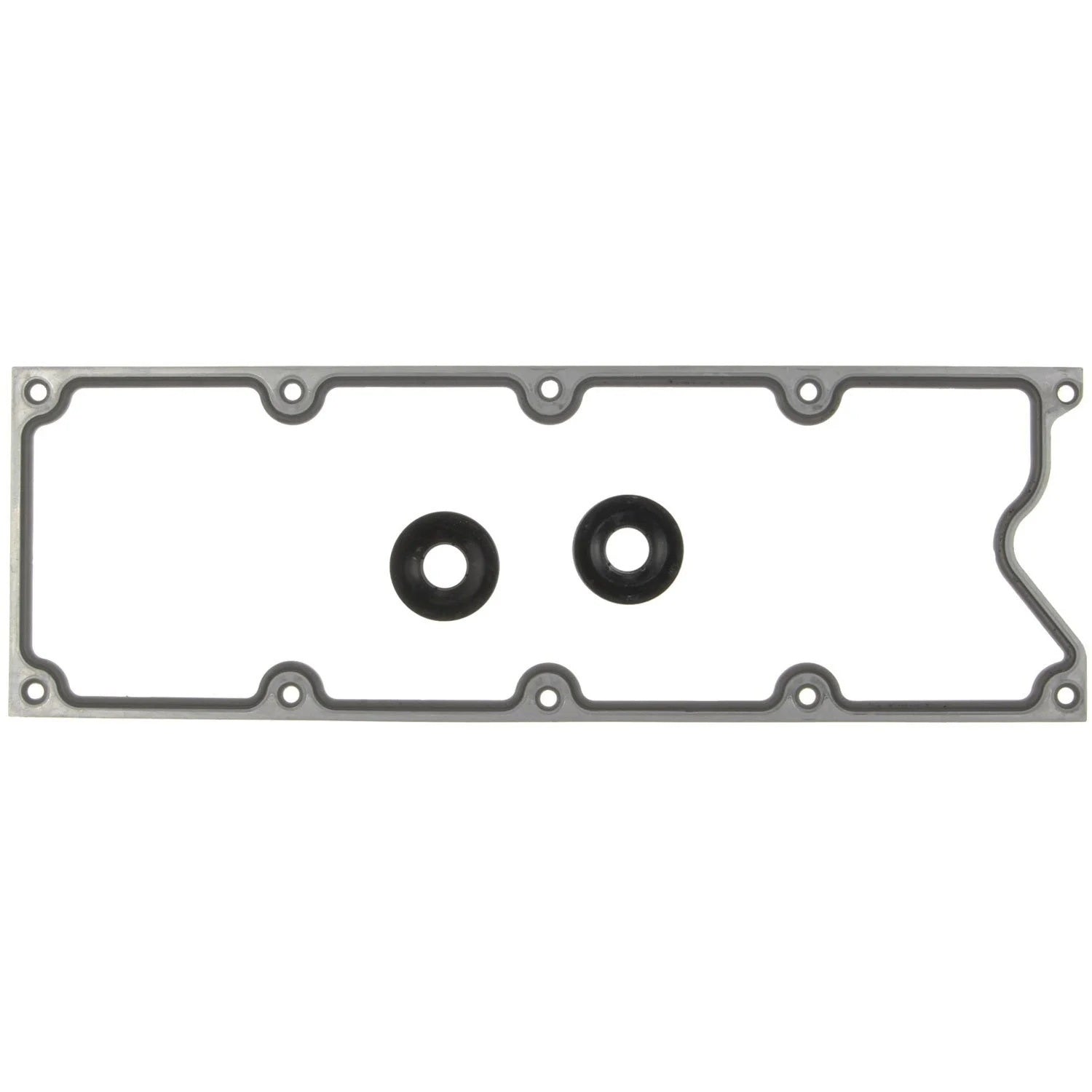 Mahle Original/Clevite Lifter Valley Gasket - Grommets Included - Aluminum / Rubber - GM LS-Series - Kit