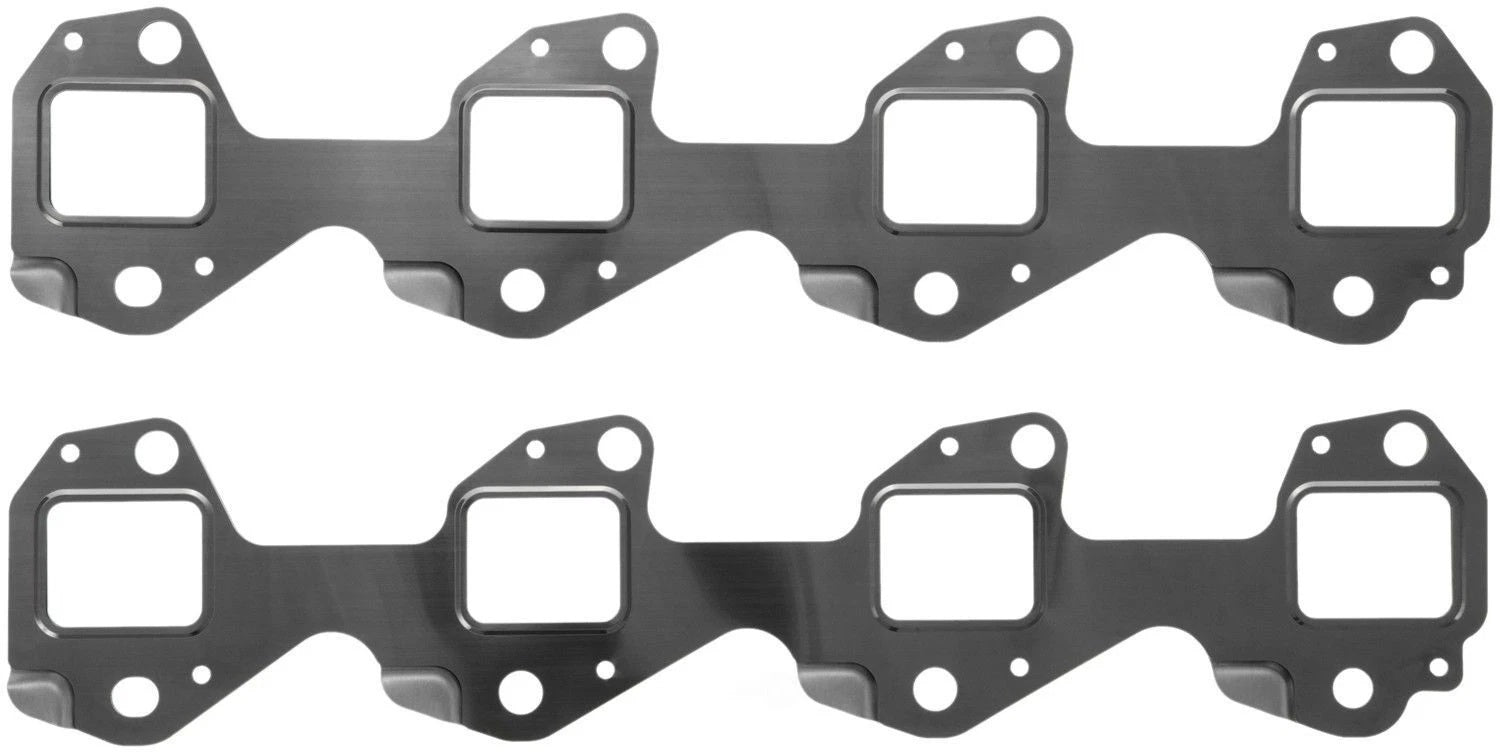 Mahle Original/Clevite Exhaust Header / Manifold Gasket - Stock Port - Multi-Layer Steel - 6.6L - GM Duramax - Pair