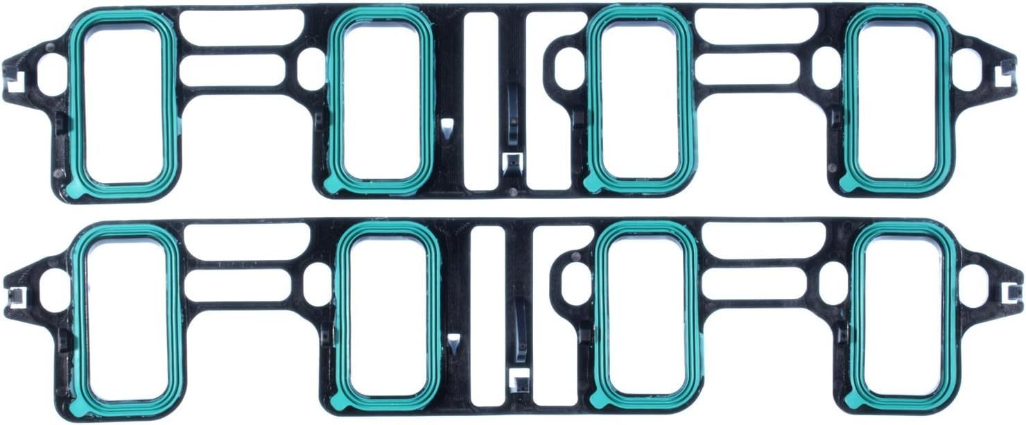 Mahle Original/Clevite Intake Manifold Gasket - Rectangle Port - Plastic - GM LS-Series - Pair