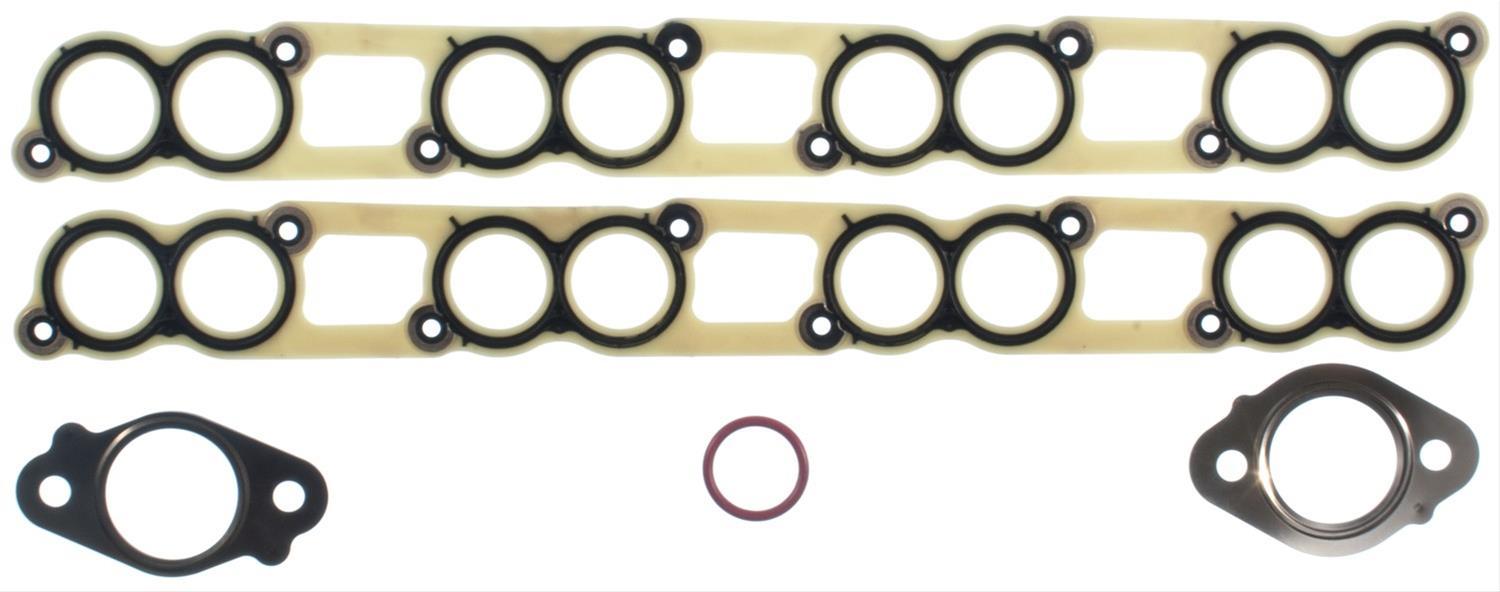 Mahle Original/Clevite Intake Manifold Gasket - 0.167 in Thick - 1.150 in Round Port - Nylon - Ford PowerStroke - Kit