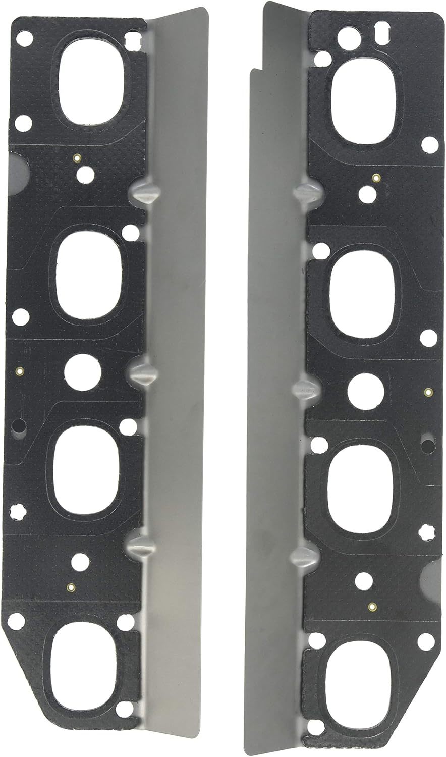 Mahle Original/Clevite Exhaust Header / Manifold Gasket - Stock Port - Multi-Layered Steel - Mopar Gen III Hemi - Pair