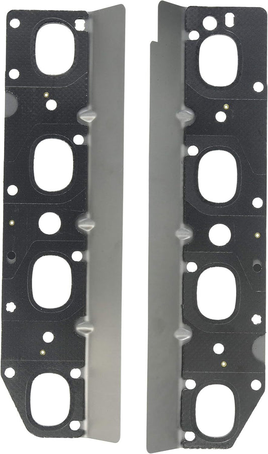 Mahle Original/Clevite Exhaust Header / Manifold Gasket - Stock Port - Multi-Layered Steel - Mopar Gen III Hemi - Pair