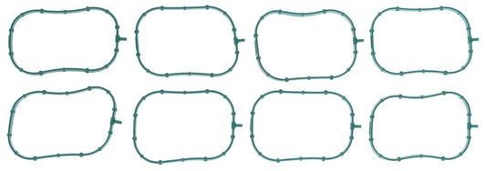Mahle Original/Clevite Intake Manifold Gasket - Rectangle Port - Rubber - GM LS-Series - Set of 8