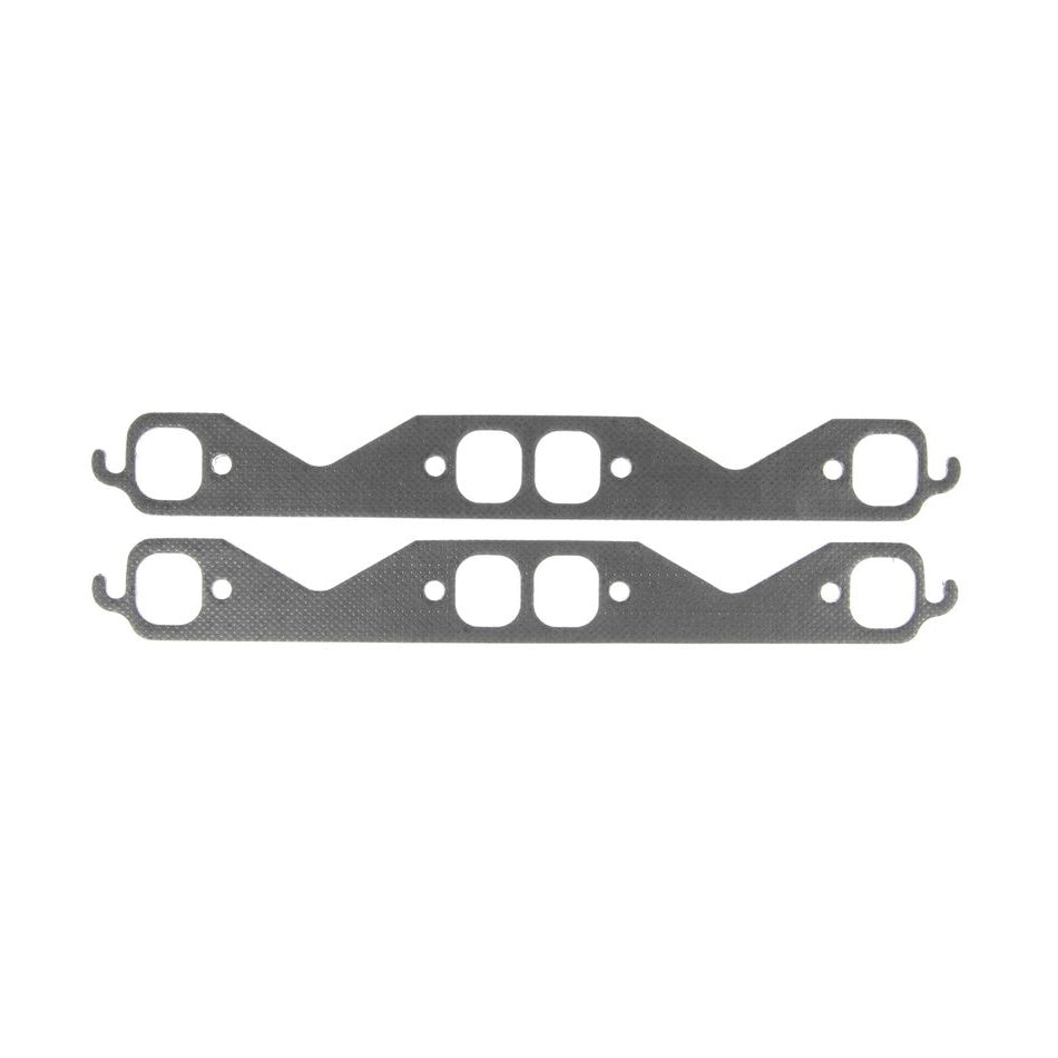 Mahle Original/Clevite Exhaust Header / Manifold Gasket - 1.355 x 1.485 in Stock Port - Steel Core Graphite - Small