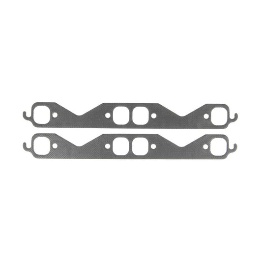 Mahle Original/Clevite Exhaust Header / Manifold Gasket - 1.355 x 1.485 in Stock Port - Steel Core Graphite - Small