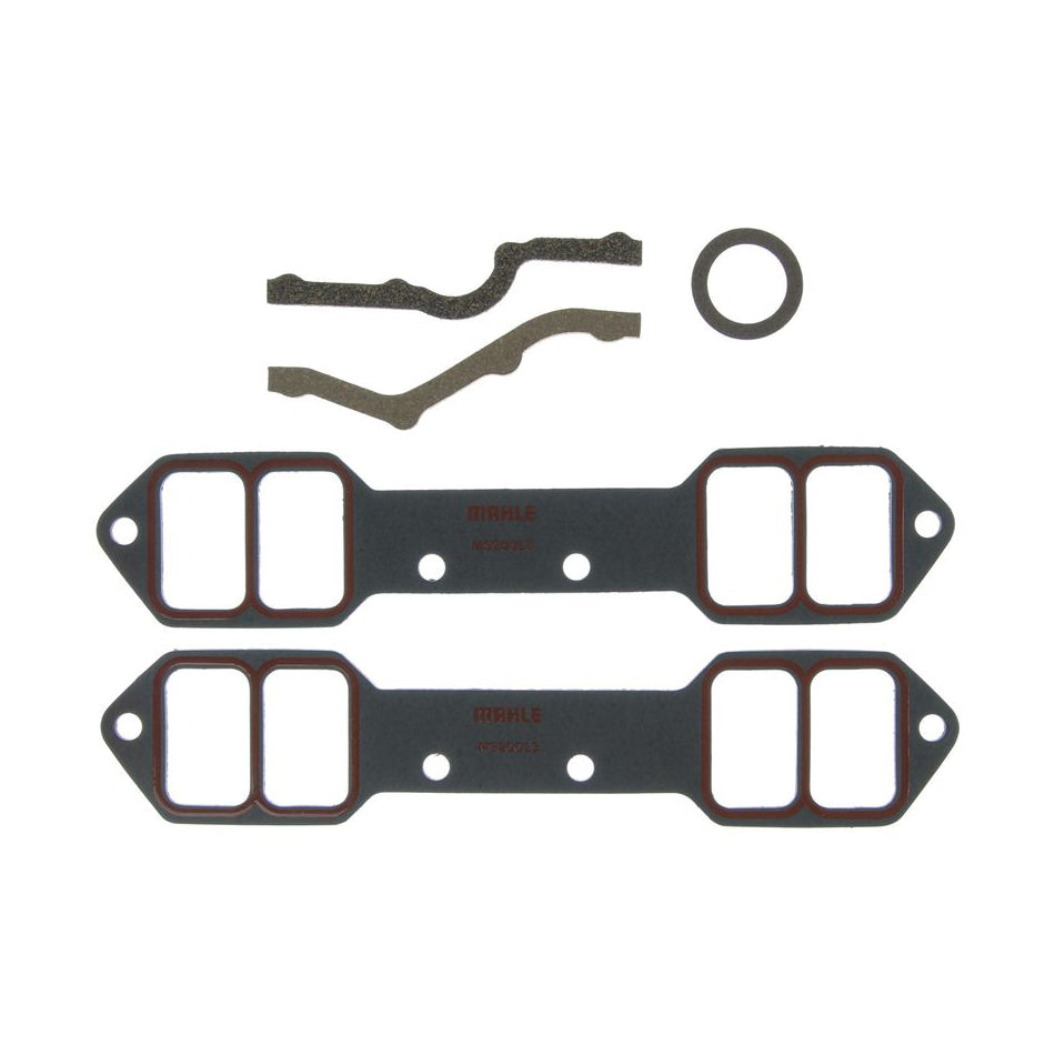 Mahle Original/Clevite Intake Manifold Gasket - 0.06 in Thick - 1.365 x 2.195 in Rectangular Port - Composite - Small